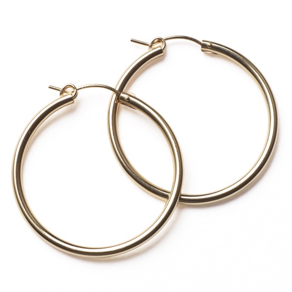 CARGO® 30MM Round Gold Filled Earrings JF301GF