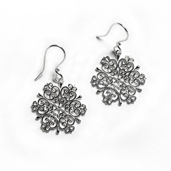 2016 Holiday Series Snowflake Earrings