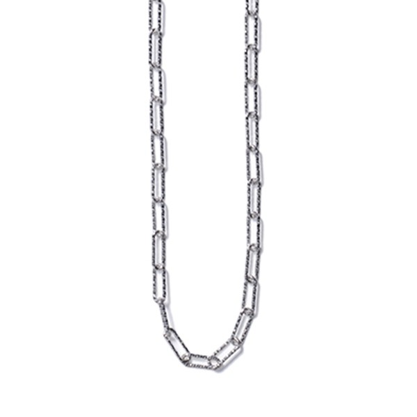 Southern Gates Rectangle Rolo Necklace