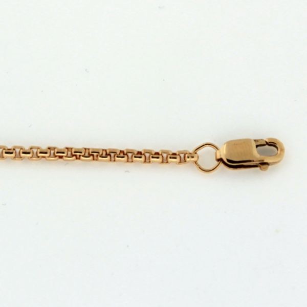 MSC22 1.6mm Gold Filled Rounded Box Chain