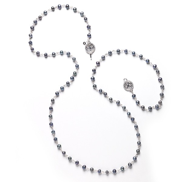 Southern Gates® 34" Hand Wrought Pearl Strand Necklace