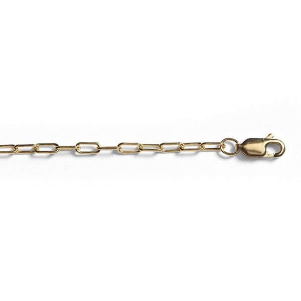 MSC2505 Gold Filled Smooth Paper Clip Chain