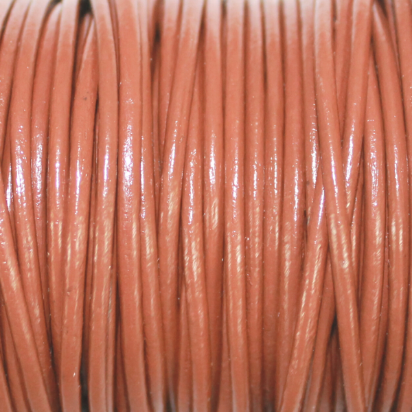 2.0mm Leather Cord - 25 Meter Spool (Available in Multiple Colors)