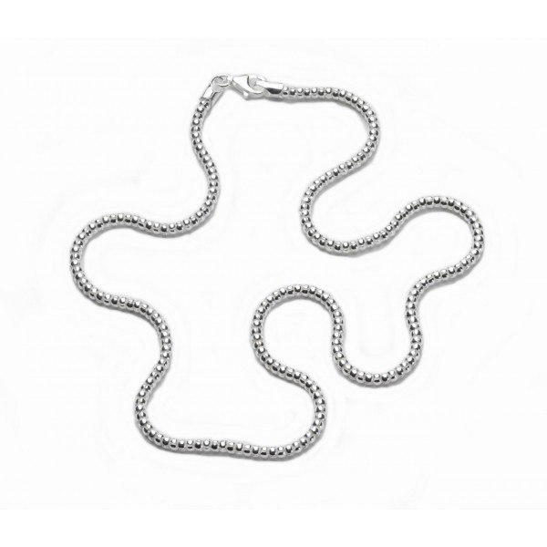 ALL23 2.8mm Sterling Silver Popcorn Chain