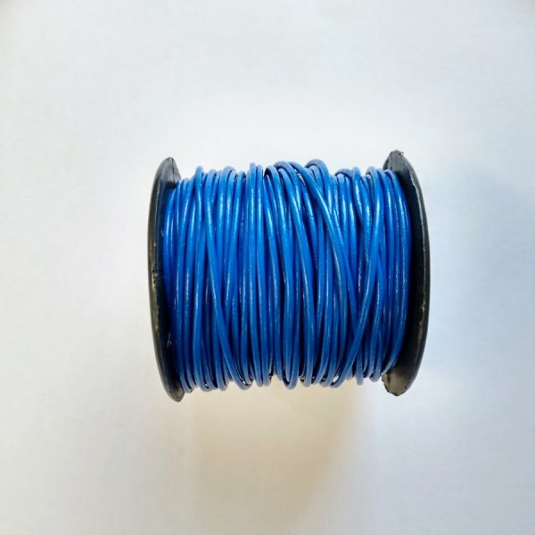 1.5mm Leather Cord - 25 meter spool (Available in Multiple Colors)