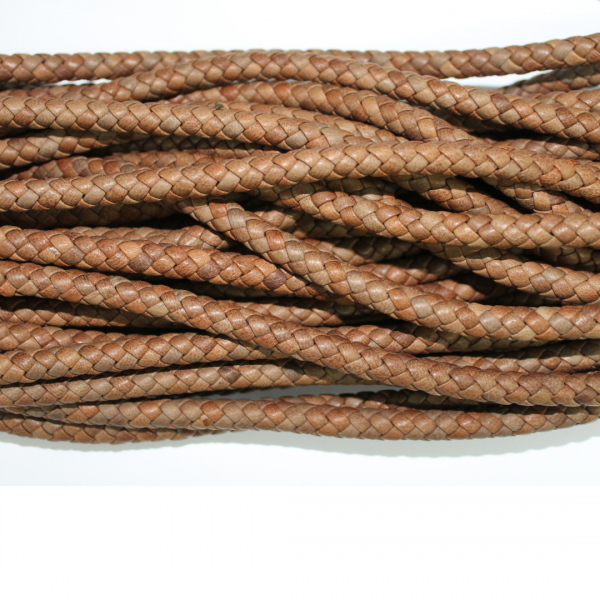 8.0mm Braided Nappa Lamb Leather (Available in Multiple Colors)