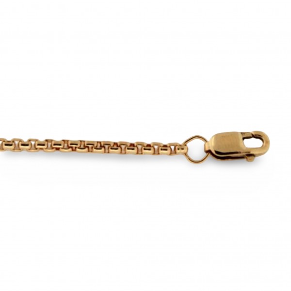 MSC22 1.6mm Gold Filled Rounded Box Chain