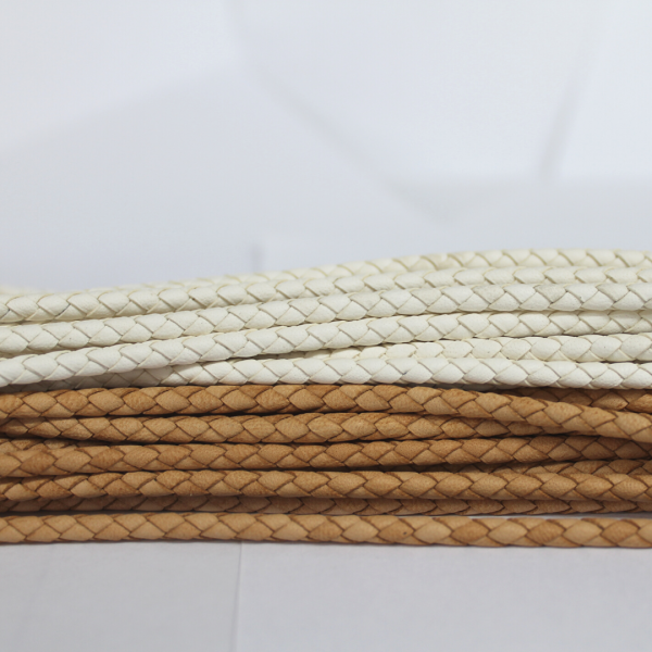 3.5mm Braided Unfolded Kangaroo Leather (Available in Multiple Colors)